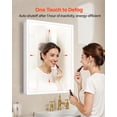 thumbnail image 4 of VEVOR Lighted Medicine Cabinet with Magnifying Mirror 24x32" Recessed Wall Mount, 4 of 9