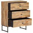 thumbnail image 3 of vidaXL Sideboard Reclaimed Teak Wood 60x30x75 cm, 3 of 5
