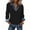 Noir, variante sur Sentmoon Chandail pour Femmes Hauts pour Femmes Vêtements pour Femmes Chandail Uni Décontracté à Manches Longues à Col à Revers avec Boutons en Denim à Empiècements Chandail à Enfiler Chandail Haut L