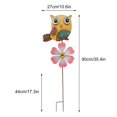 thumbnail image 3 of Outdoor Garden Courtyard Iron Art Sunflower Rotary Windmill, 3 of 11