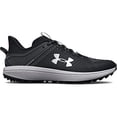 thumbnail image 3 of Under Armour Soulier de Baseball à Gazon Bas pour Homme, (002) Noir/blanc/blanc, 12, 3 of 5