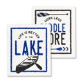 thumbnail image 1 of Set Of 2 Better At The Lake Dishcloths. Dishcloths, 1 of 1