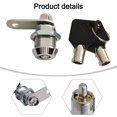 thumbnail image 2 of 4 Pcs/kit Serrures de Porte à Compartiments RV 21mm pour Remorque de Camping-Car Pièces de Rechange Automobiles, 2 of 12