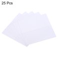 thumbnail image 3 of Uxcell Table Name Place Cards,25 Pack Favor Decor Foldable Blank Card, White, 3 of 5