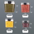 thumbnail image 3 of Hinati Promotion for Today 1300Ml Baking Storage Set Airtight Food Storage Airtight Food Storage Containers, Cereal Containers for Cereal, Dry Food, Flour, Dry Food and Sugar, 3 of 9