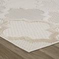 thumbnail image 3 of Rug Branch Maison Moroccan Indoor Area Rug, Cream Beige, Modern - Living Room, Bedroom, Dining Room, and Kitchen, 3 of 5