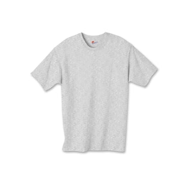 Hanes T-Shirt en Coton Sans Étiquette Authentique pour Enfants, P, Acier Clair