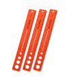 thumbnail image 2 of ZTTD 12 Inch, 3 Pack, Flexible Ruler with Centimeters and Inches, Clear Plastic Standard Ruler for Home, or Office (Type2-Red), 2 of 9