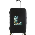 thumbnail image 1 of Luggage Covers Protective Cover Travel Luggage Scratch Proof Dust Cover Reusable Dust Cover Washable Fish Letter Print Pattern 8fish letter L L, 1 of 6