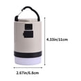 thumbnail image 3 of TIMIFIS Camping Lampe Extérieure Multifonctionnelle Lampe de Camping Longue Portée LED Rechargeable Lampe d'Urgence Ambiance Romantique Lampe de Tente Camping et Randonnée, 3 of 9