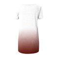 thumbnail image 5 of Tuniques d'Été pour Femmes à Col Rond, Manches Courtes, Coupe Ample, T-Shirts Confortables pour Femmes, Décontractés, Confortables et Fluides, Chemisiers pour Dames, 5 of 5
