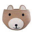 thumbnail image 1 of letairis Cotton Basket For Cute And Stylish Storage Multi-functional Woven Storage Basket Khaki, 1 of 6