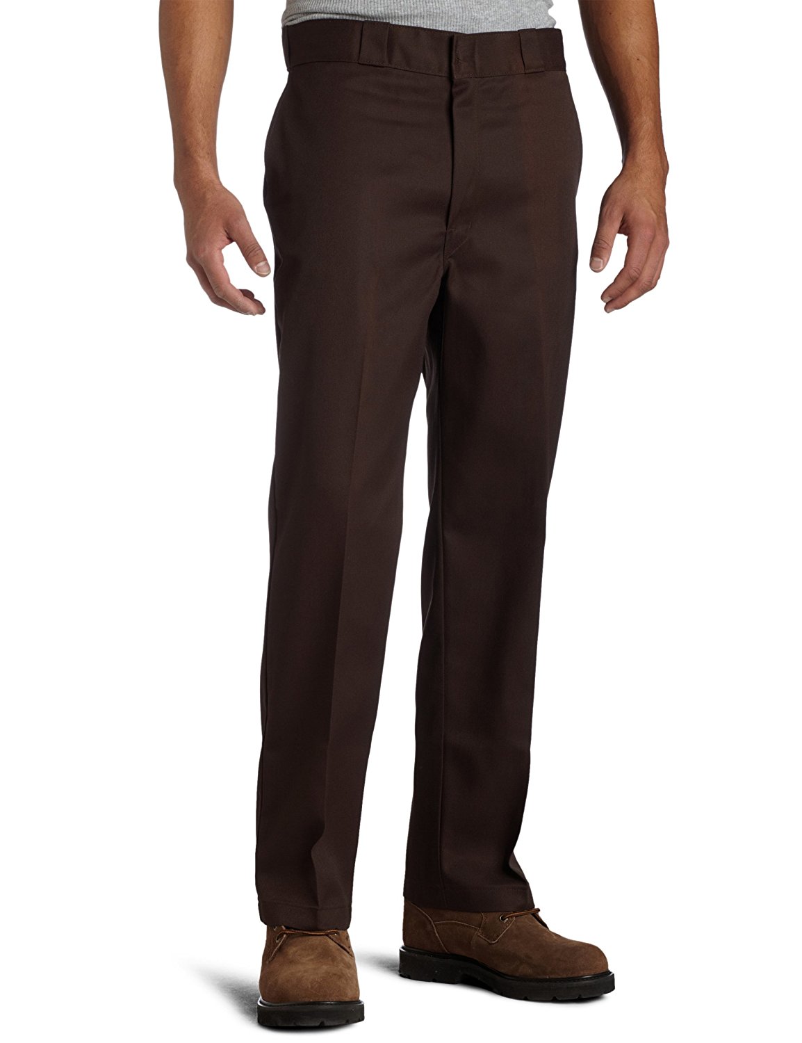 Dickies Mens Original 874 Work Pant, 32W x 28L, Dark Brown