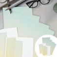 thumbnail image 2 of Gkeoshab Office&Craft&Stationery 6 Packs Stationery Paper Set (4 Double Stationery Writing Papers 2 Matching Envelopes) Four Gradients 4 Design (Morandi Color) Home & Garden, 2 of 8