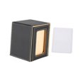 thumbnail image 2 of jinwen Card Deck Box Card Deck Storage Box, Transparent Window Album Card Holder Case Card Cards Case TCG Cards Protector Decks Case black khaki, 2 of 9