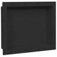 thumbnail image 1 of vidaXL Niche de Douche Noir Mat 41x51x10 cm, 1 of 5