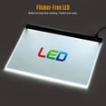 thumbnail image 4 of FlyFlise A3 Copyboard Ultra-thin LED Light Pad Stepless Brightness Translucent Drawing Board USB Powered for Artist Animation Sketching Architecture Calligraphy Stenciling, 4 of 8