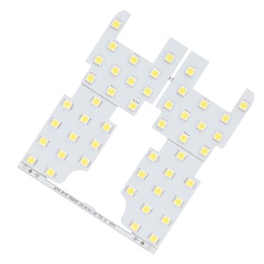 Lumières Intérieures à DEL, 4 Pcs Lumières Intérieures Auto Lumières de Lecture Intérieures Auto Lumières de Panneau de Voiture Performance Inégalée