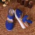 thumbnail image 5 of Sandale Compensée Platform à Bout Fermé pour Femmes, Talon Décontracté, Sandales Habillées, Chaussures d'Été Confortables Antidérapantes avec Bride de Cheville à Boucle Ajustable, 5 of 5