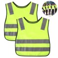 thumbnail image 1 of 2 Pieces Reflective Kids Safety Vest Visibility Vest for Boys Girls, 1 of 8