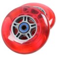 thumbnail image 1 of Replacement Scooter Wheels with Abec 7 Bearings 100mm Red Wheel 2-Pack for Razor, 1 of 5