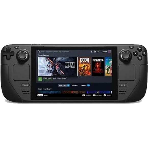 Valve Steam Deck Console 7 Pouces (APU AMD 16 Go RAM, Stockage 64 Go, Steam OS 3.0)