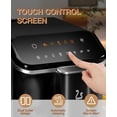 thumbnail image 4 of Automatic Espresso Machine with Milk Frother, Built-In & Espresso Bean Grinder, 20 Bar Latte Machine, Touch Screen Coffee Machine with 1.5L Water Tank, 4 of 6
