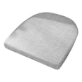 thumbnail image 1 of Chair Cushions for Dining Chairs Set of 1 Non Slip Kitchen Chair Pads 17.72 x 17.72 x 2 Inches Indoor Seat Cushions with Ties Soft Textured Foam Back Support for Home Office Restaurant, 1 of 7