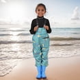 thumbnail image 2 of WEIYLL Bodysuits for Girls Summer Sleeveless Ruffles Overalls Off Shoulder Long Pants Solid Color Green Toddler Overalls for 7-8 Years, 2 of 8