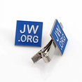 thumbnail image 1 of Perfect Present-Jw.org Gift Necktie Clip and Lapel Pin Set-Square -with JW.ORG Logo Gift Box-Blue, 1 of 2
