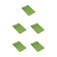 thumbnail image 2 of Youkk Polyester Chenille Bath Mat - Strong Water Absorption Exquisite Crafted Soft Texture No Shedding Fruit Green 40cm*60cm 5Set, 2 of 6