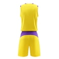thumbnail image 5 of WEIYLL Ensembles de Tenue pour Filles Soccer Soccer Entraînement Équipe 2 Pcs Survêtement Sport Entraînement Mise en Forme Jaune Rentrée des Classes Tenues d'Automne Taille 9-10 Ans, 5 of 5