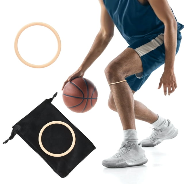 1pc/2pcs Fine Patella With Basketball Knee Force Band Silicone Running Fitness Pad Elastic Fixation Protection