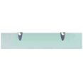 thumbnail image 2 of vidaXL Floating Shelf Glass 50x10 cm 8 mm, 2 of 3