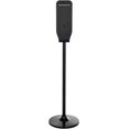 thumbnail image 2 of Alpine Industries Distributeur Universel de Désinfectant et Savon en Acier Inoxydable Stand Noir (Lot de 2), 2 of 13