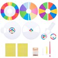 thumbnail image 1 of WinSpin 12" Teachers' Choice Allin1 Template Teaching Aid Math Words Time Phonics Learning Game Homeschool Teaching, 1 of 5