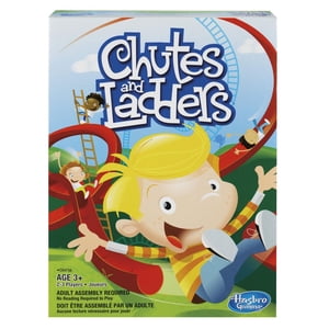 Chutes and Ladders Board Game, Fun Game for Kids Ages 3 and Up, Preschool Game, Classic Chutes and Ladders Gameplay