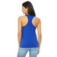 thumbnail image 2 of Bella Canvas 6008 Women`s Jersey Racerback Tank, S, True Royal, 2 of 3