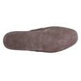 thumbnail image 4 of Pamir Men's Genuine Leather Scuff Slippers with Memory Foam Insole and Leather Outsole Size US 13 Wide Width Brown, 4 of 9