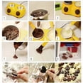 thumbnail image 5 of Mini Fondue en Pot de Chocolat Fondu avec Accessoires DIY pour la Maison, 5 of 5