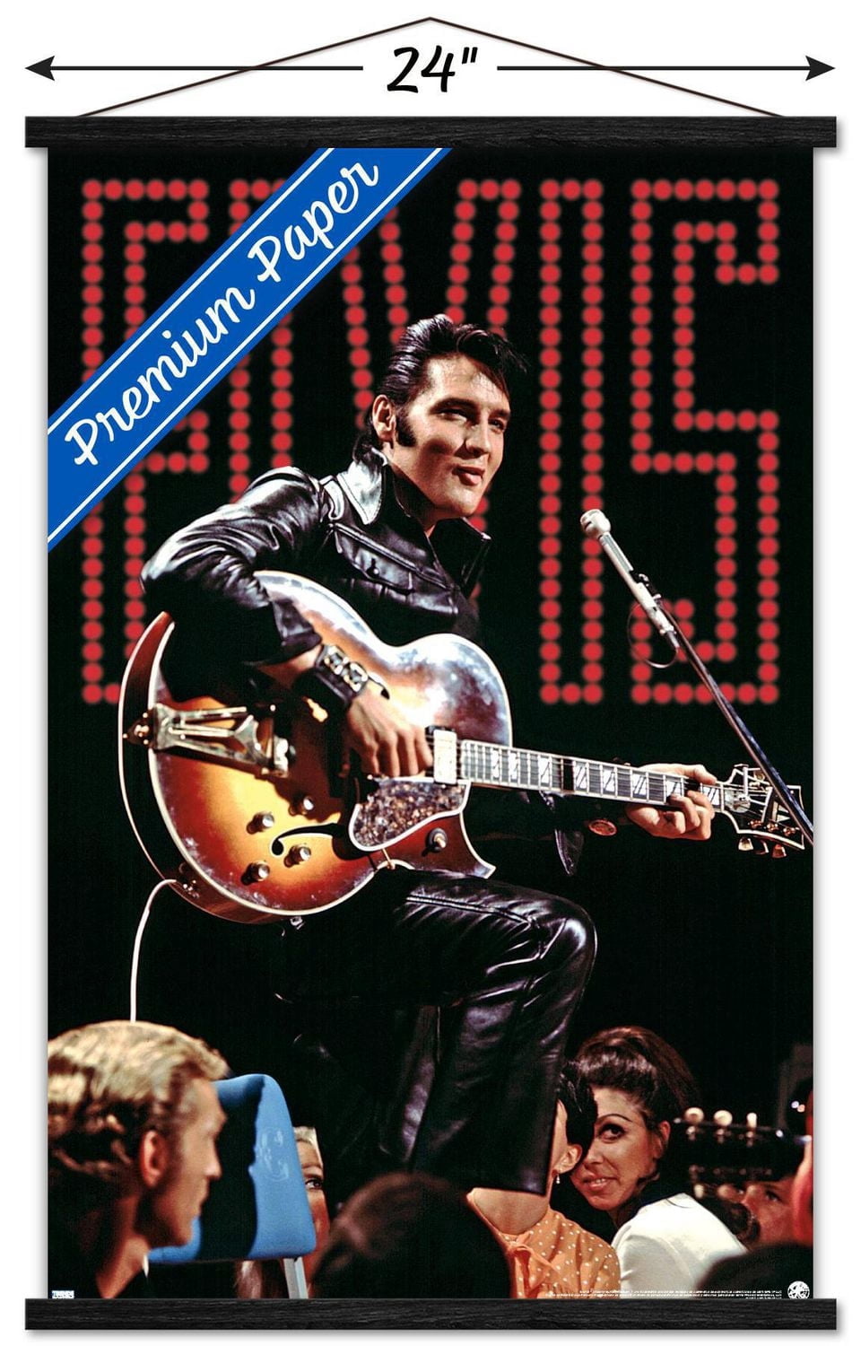 Elvis Presley - 68 Concert Wall Poster