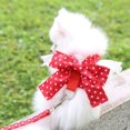 thumbnail image 2 of Princess Dog Harness With Bowknot and Leash For Outdoor Walking, 2 of 6