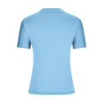 thumbnail image 4 of Meichang T-Shirts pour Femmes Coupe Ajustée Couche de Base T-Shirts Manches Courtes Col Rond T-Shirts Couleur Unie T-Shirts Basiques Confortables Légers Hauts d'Été, 4 of 5
