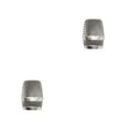 thumbnail image 1 of Transemion Grille de Microphone de Remplacement Remplaçant Tête de Micro Filaire Sans Fil Détachable Type 5 Argent 2ensemble, 1 of 6
