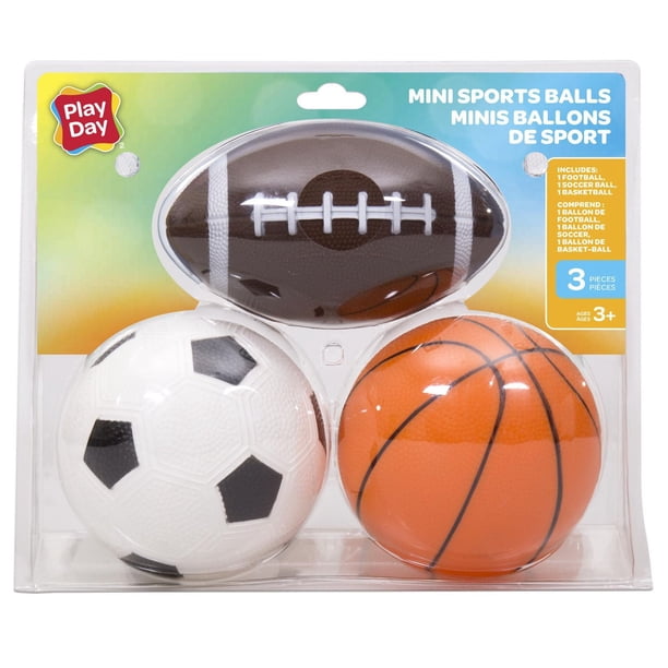 3PK Mini Sports Balls - Walmart.ca
