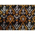 thumbnail image 4 of oneOone Tissu Popeline de Coton Rayé & Paisley Imprimé Ikat au Mètre 42 Pouces de Large, 4 of 4