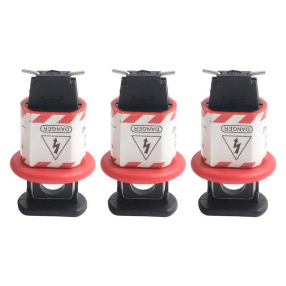 3Pcs Miniature Circuit Breaker Lockout For Industrial Electrical Switch Locks Bd-D01 Mingyqi