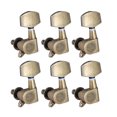thumbnail image 3 of ruzhgo 6 Pièces Tuning Pegs Tuner Professionnel Clé Instrument de Musique Ajustement Ajustement Poignée Cordes à Roulettes Pièces de Guitare pour Remplacer Type 1 Type 2, 3 of 6