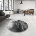 thumbnail image 4 of Ahgly Tapis Rectangulaire Lavable en Machine Intérieur Transitionnel Gris Foncé, 2 Pieds x 4 Pieds, 4 of 7