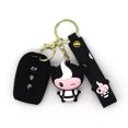 thumbnail image 3 of Decodeary 3pieces Car Key In Style Silicone Car Key Case Non-toxic Silicone Car Key Cases black, 3 of 6